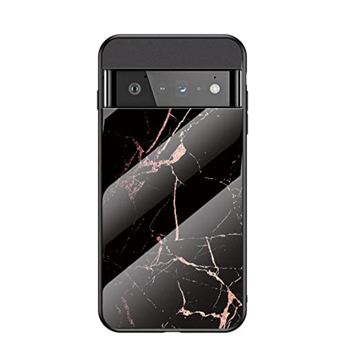 Custodia® Pixel 7 Pro Hülle,Google Pixel 7 Pro Glass Case,Pixel 7 Pro Stained Glass Cover,Pixel 7 Pro Gradient Color Case Shell Kompatibel für Google Pixel 7 Pro (5) von Custodia