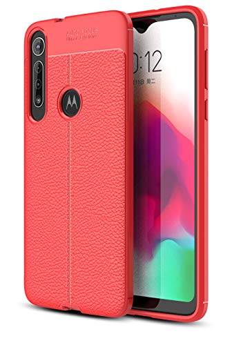 Custodia® Smartphone Hülle für Motorola Moto G8 Play, rot, Motorola Moto G8 Play von Custodia