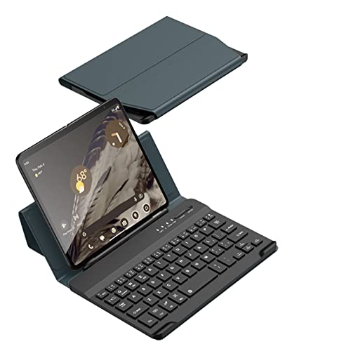 Custodia Hülle für Pixel Fold Tastatur + Klapphüllen Magnetic + Pen Slot,Keyboard Case Set für Google Pixel Fold(11) von Custodia