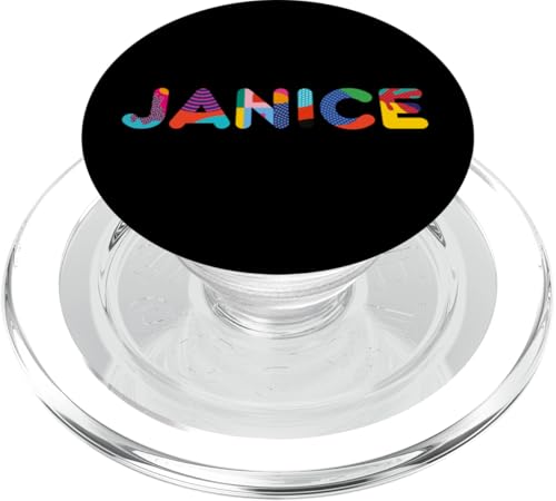Janice_Name PopSockets PopGrip für MagSafe Janice_Name PopSockets PopGrip für MagSafe von Custom Name Apparel and More