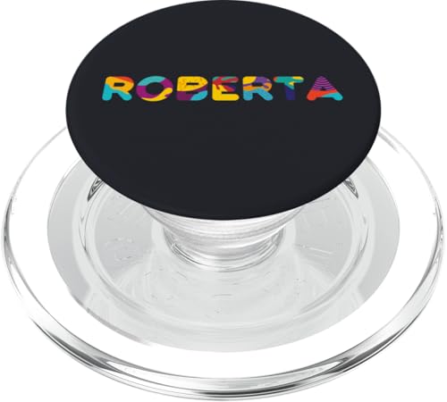 Name Roberta PopSockets PopGrip für MagSafe von Custom Name Apparel and More