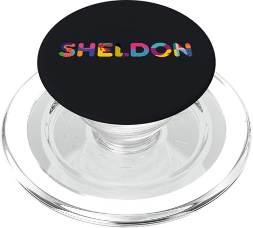 Sheldon_Name PopSockets PopGrip für MagSafe von Custom Name Apparel and More