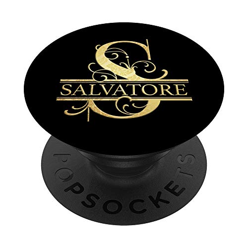 Salvatore Name personalisiertes Geschenk PopSockets mit austauschbarem PopGrip von Custom Name Gifts By Luiza