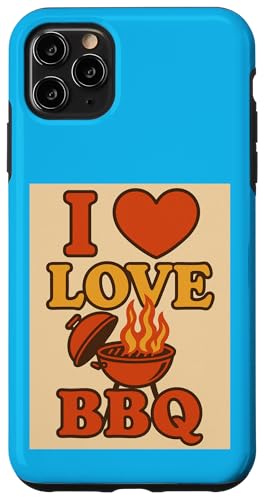 Ich liebe BBQ Cooking Grill, lustiges Geschenk Hülle für iPhone 11 Pro Max Ich liebe BBQ Cooking Grill, lustiges Geschenk Hülle für iPhone 11 Pro Max von Custom Print Me