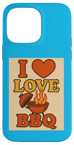 Ich liebe BBQ Cooking Grill, lustiges Geschenk Hülle für iPhone 14 Pro Max Ich liebe BBQ Cooking Grill, lustiges Geschenk Hülle für iPhone 14 Pro Max von Custom Print Me