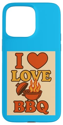 Ich liebe BBQ Cooking Grill, lustiges Geschenk Hülle für iPhone 15 Pro Max Ich liebe BBQ Cooking Grill, lustiges Geschenk Hülle für iPhone 15 Pro Max von Custom Print Me
