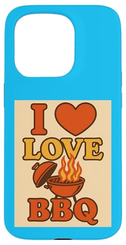 Ich liebe BBQ Cooking Grill, lustiges Geschenk Hülle für iPhone 15 Pro Ich liebe BBQ Cooking Grill, lustiges Geschenk Hülle für iPhone 15 Pro von Custom Print Me