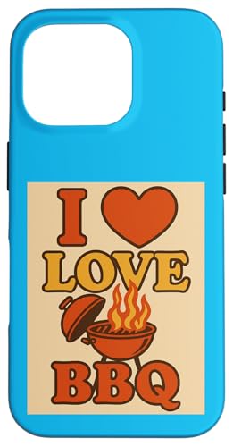 Ich liebe BBQ Cooking Grill, lustiges Geschenk Hülle für iPhone 16 Pro Ich liebe BBQ Cooking Grill, lustiges Geschenk Hülle für iPhone 16 Pro von Custom Print Me