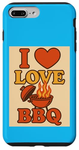 Ich liebe BBQ Cooking Grill, lustiges Geschenk Hülle für iPhone 7 Plus/8 Plus Ich liebe BBQ Cooking Grill, lustiges Geschenk Hülle für iPhone 7 Plus/8 Plus von Custom Print Me