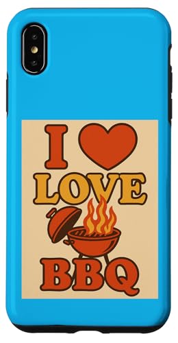 Ich liebe BBQ Cooking Grill, lustiges Geschenk Hülle für iPhone XS Max Ich liebe BBQ Cooking Grill, lustiges Geschenk Hülle für iPhone XS Max von Custom Print Me