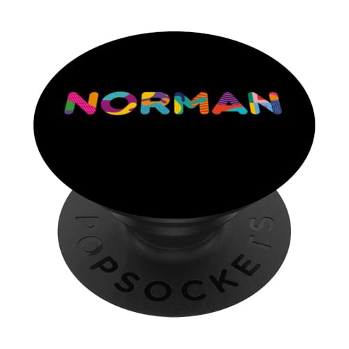 Normanischer Name PopSockets Klebender PopGrip von Custom name apparel and more