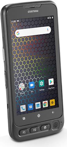 CUSTOM P-RANGER A12 Handheld Mobile Computer 12,7 cm (5) 1280 x 720 Pixel 186 g Schwarz (93DKZ014100L33) von Custom