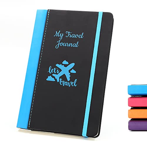 Personalisierter Hardcover-Notizbuch | Schaffen Sie ein ganz einzigartiges Geschenk | Individuell bedruckt Geschenkidee (Blau) von CustomDesign.Shop