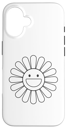 70er Jahre Lächeln Gesicht Blumenhemd Happy Peace Smiling Face Flower Hülle für iPhone 16 70er Jahre Lächeln Gesicht Blumenhemd Happy Peace Smiling Face Flower Hülle für iPhone 16 von Cute 80s Smile Happy Tee