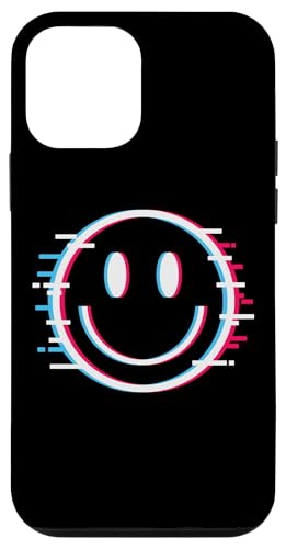 Hülle für iPhone 12 mini Süßes lustiges Glitch Retro Smile Face 80er Jahre Glitched Happy Face Hülle für iPhone 12 mini Süßes lustiges Glitch Retro Smile Face 80er Jahre Glitched Happy Face von Cute 80s Smile Happy Tee