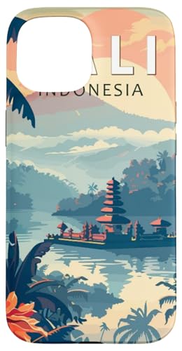 Bali Sonnenuntergang Landschaft Tropische Blumen Tempel Reisende Geschenk Hülle für iPhone 15 Bali Sonnenuntergang Landschaft Tropische Blumen Tempel Reisende Geschenk Hülle für iPhone 15 von Cute Accessories Art Gifts for Women and Men
