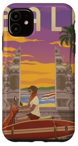 Bali Sunset Adventure Ride the Waves mit Stil, Geschenk für Reisende Hülle für iPhone 11 Bali Sunset Adventure Ride the Waves mit Stil, Geschenk für Reisende Hülle für iPhone 11 von Cute Accessories Art Gifts for Women and Men