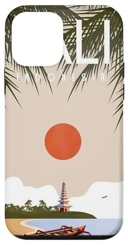 Bali Sunset Vibes Palmen & Serene Boat Szene Reise Geschenk Hülle für iPhone 12 mini Bali Sunset Vibes Palmen & Serene Boat Szene Reise Geschenk Hülle für iPhone 12 mini von Cute Accessories Art Gifts for Women and Men