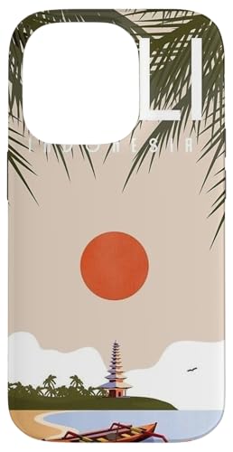 Bali Sunset Vibes Palmen & Serene Boat Szene Reise Geschenk Hülle für iPhone 14 Pro Bali Sunset Vibes Palmen & Serene Boat Szene Reise Geschenk Hülle für iPhone 14 Pro von Cute Accessories Art Gifts for Women and Men