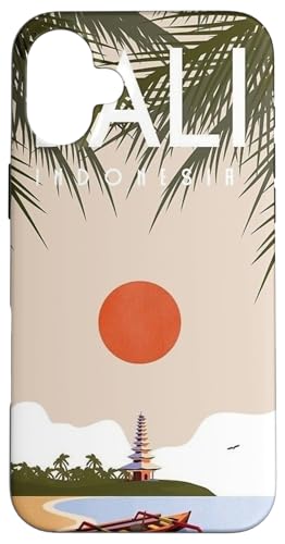 Bali Sunset Vibes Palmen & Serene Boat Szene Reise Geschenk Hülle für iPhone 16 Plus Bali Sunset Vibes Palmen & Serene Boat Szene Reise Geschenk Hülle für iPhone 16 Plus von Cute Accessories Art Gifts for Women and Men