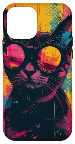 Coole, stilvolle Katze mit bunter Sonnenbrille, lebendig und trendig Hülle für iPhone 12 mini Coole, stilvolle Katze mit bunter Sonnenbrille, lebendig und trendig Hülle für iPhone 12 mini von Cute Accessories Art Gifts for Women and Men