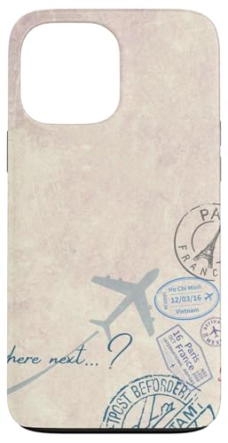 Reisender, Backpacker, Weltentdecker, Abenteuer, Urlaub, Wandern Hülle für iPhone 13 Pro Max von Cute Accessories Art Gifts for Women and Men