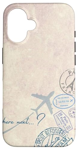 Reisender, Backpacker, Weltentdecker, Abenteuer, Urlaub, Wandern Hülle für iPhone 16 von Cute Accessories Art Gifts for Women and Men