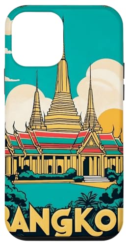 Reisender Backpacker World Adventure Wander Bangkok Thailand Hülle für iPhone 12 mini von Cute Accessories Art Gifts for Women and Men