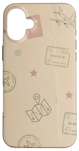 Reisender Backpacker World Explorer Abenteuer Wanderlust Hülle für iPhone 16 Plus Reisender Backpacker World Explorer Abenteuer Wanderlust Hülle für iPhone 16 Plus von Cute Accessories Art Gifts for Women and Men