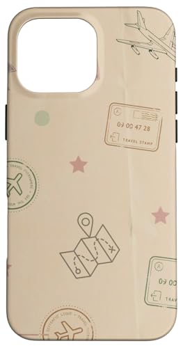 Reisender Backpacker World Explorer Abenteuer Wanderlust Hülle für iPhone 16 Pro Max Reisender Backpacker World Explorer Abenteuer Wanderlust Hülle für iPhone 16 Pro Max von Cute Accessories Art Gifts for Women and Men
