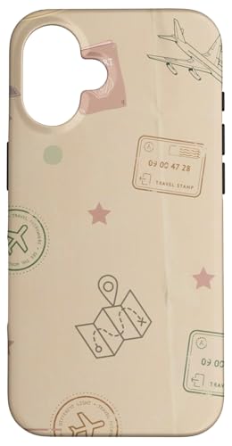 Reisender Backpacker World Explorer Abenteuer Wanderlust Hülle für iPhone 16 Reisender Backpacker World Explorer Abenteuer Wanderlust Hülle für iPhone 16 von Cute Accessories Art Gifts for Women and Men