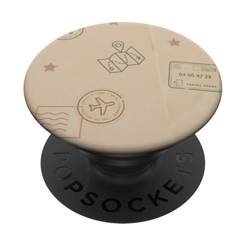 Reisender Backpacker World Explorer Abenteuer Wanderlust PopSockets Klebender PopGrip Reisender Backpacker World Explorer Abenteuer Wanderlust PopSockets Klebender PopGrip von Cute Accessories Art Gifts for Women and Men
