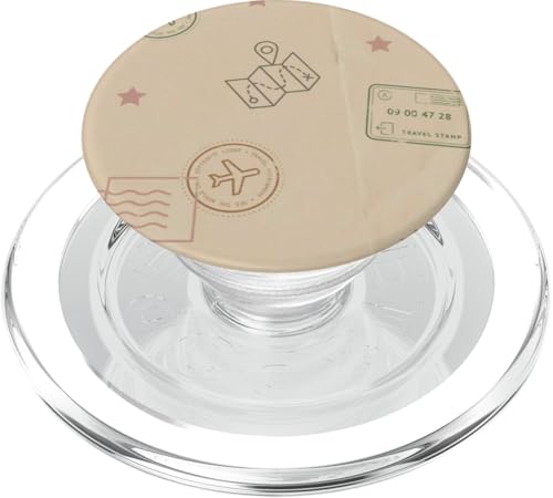 Reisender Backpacker World Explorer Abenteuer Wanderlust PopSockets PopGrip für MagSafe von Cute Accessories Art Gifts for Women and Men