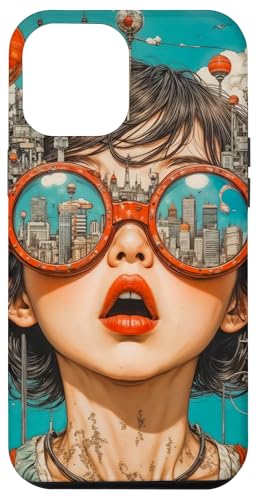 Retro Futuristische Steampunk City Floating Airships Pop Art Hülle für iPhone 12 Pro Max Retro Futuristische Steampunk City Floating Airships Pop Art Hülle für iPhone 12 Pro Max von Cute Accessories Art Gifts for Women and Men