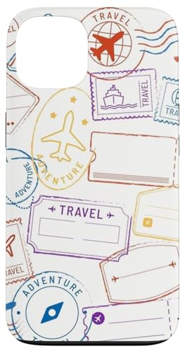 Rucksackreisender Wanderlust World Explorer Adventure Hülle für iPhone 13 von Cute Accessories Art Gifts for Women and Men