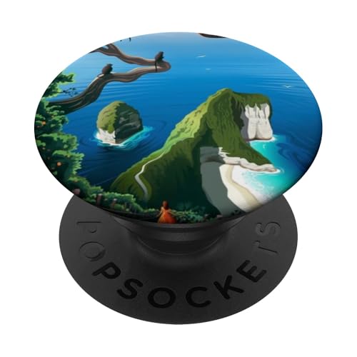 Tropical Monkeys Ocean Cliff Path Adventure Bali Nusa Penida PopSockets Klebender PopGrip Tropical Monkeys Ocean Cliff Path Adventure Bali Nusa Penida PopSockets Klebender PopGrip von Cute Accessories Art Gifts for Women and Men