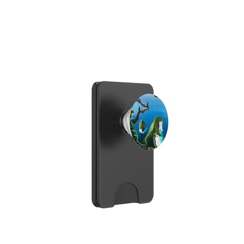 Tropical Monkeys Ocean Cliff Path Adventure Bali Nusa Penida PopSockets PopWallet für MagSafe Tropical Monkeys Ocean Cliff Path Adventure Bali Nusa Penida PopSockets PopWallet für MagSafe von Cute Accessories Art Gifts for Women and Men