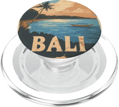 Tropisches Paradies bei Sonnenuntergang, Bali Beach Vibes, Geschenk für Reisende PopSockets PopGrip für MagSafe Tropisches Paradies bei Sonnenuntergang, Bali Beach Vibes, Geschenk für Reisende PopSockets PopGrip für MagSafe von Cute Accessories Art Gifts for Women and Men