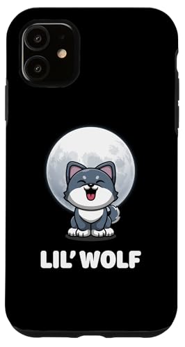 Lil' Wolf Niedliche süße süße Kawaii-Wolfstiere kleiner Wolf Hülle für iPhone 11 Lil' Wolf Niedliche süße süße Kawaii-Wolfstiere kleiner Wolf Hülle für iPhone 11 von Cute Adorable Funny Kawaii Animals Lifestyle