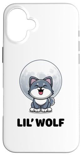 Lil' Wolf Niedliche süße süße Kawaii-Wolfstiere kleiner Wolf Hülle für iPhone 16 Plus von Cute Adorable Funny Kawaii Animals Lifestyle