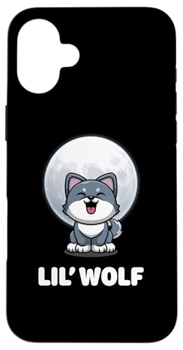 Lil' Wolf Niedliche süße süße Kawaii-Wolfstiere kleiner Wolf Hülle für iPhone 16 Plus von Cute Adorable Funny Kawaii Animals Lifestyle