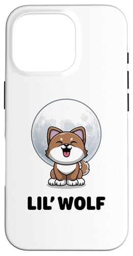 Lil' Wolf Niedliche süße süße Kawaii-Wolfstiere kleiner Wolf Hülle für iPhone 16 Pro von Cute Adorable Funny Kawaii Animals Lifestyle