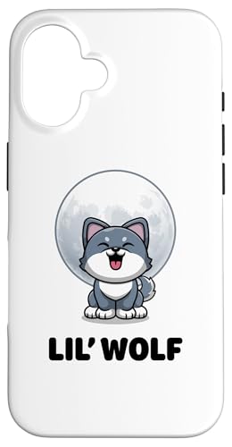 Lil' Wolf Niedliche süße süße Kawaii-Wolfstiere kleiner Wolf Hülle für iPhone 16 Lil' Wolf Niedliche süße süße Kawaii-Wolfstiere kleiner Wolf Hülle für iPhone 16 von Cute Adorable Funny Kawaii Animals Lifestyle