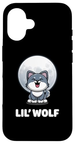 Lil' Wolf Niedliche süße süße Kawaii-Wolfstiere kleiner Wolf Hülle für iPhone 16 Lil' Wolf Niedliche süße süße Kawaii-Wolfstiere kleiner Wolf Hülle für iPhone 16 von Cute Adorable Funny Kawaii Animals Lifestyle