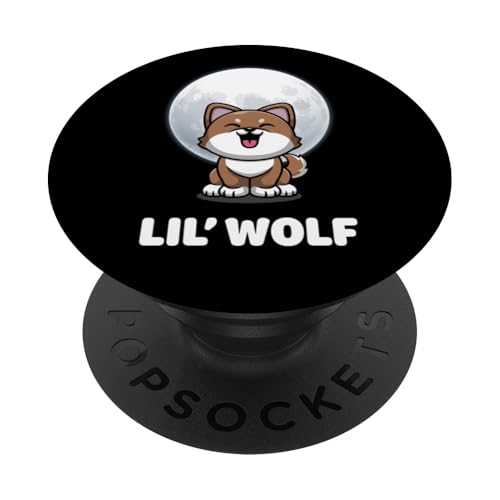 Lil' Wolf Niedliche süße süße Kawaii-Wolfstiere kleiner Wolf PopSockets Klebender PopGrip Lil' Wolf Niedliche süße süße Kawaii-Wolfstiere kleiner Wolf PopSockets Klebender PopGrip von Cute Adorable Funny Kawaii Animals Lifestyle
