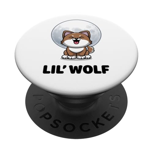 Lil' Wolf Niedliche süße süße Kawaii-Wolfstiere kleiner Wolf PopSockets Klebender PopGrip Lil' Wolf Niedliche süße süße Kawaii-Wolfstiere kleiner Wolf PopSockets Klebender PopGrip von Cute Adorable Funny Kawaii Animals Lifestyle