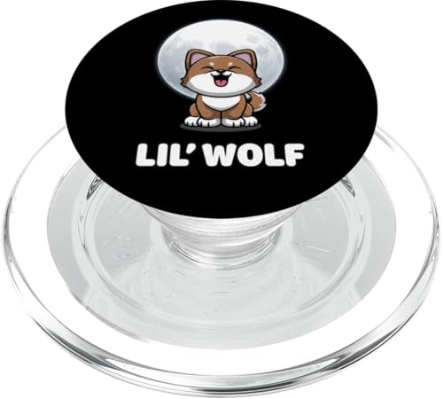 Lil' Wolf Niedliche süße süße Kawaii-Wolfstiere kleiner Wolf PopSockets PopGrip für MagSafe Lil' Wolf Niedliche süße süße Kawaii-Wolfstiere kleiner Wolf PopSockets PopGrip für MagSafe von Cute Adorable Funny Kawaii Animals Lifestyle