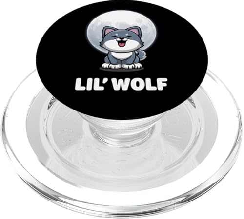 Lil' Wolf Niedliche süße süße Kawaii-Wolfstiere kleiner Wolf PopSockets PopGrip für MagSafe Lil' Wolf Niedliche süße süße Kawaii-Wolfstiere kleiner Wolf PopSockets PopGrip für MagSafe von Cute Adorable Funny Kawaii Animals Lifestyle
