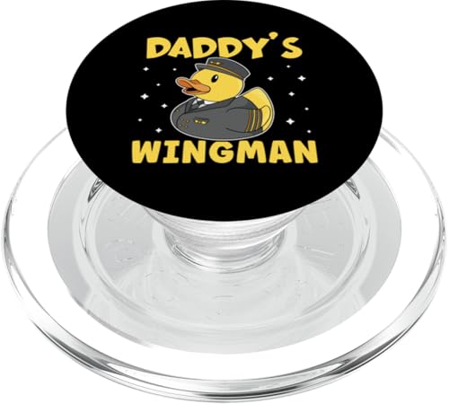 Flugzeug: Daddy's Wingman PopSockets PopGrip für MagSafe Flugzeug: Daddy's Wingman PopSockets PopGrip für MagSafe von Cute Airplane Designs For Girls And Boys