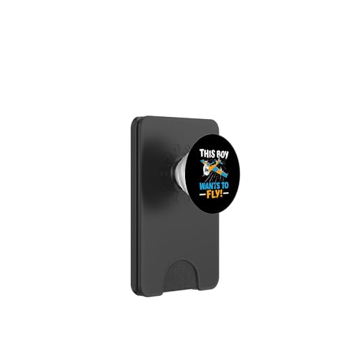 Flugzeug: Dieser Junge will fliegen! Für Flughafen PopSockets PopWallet für MagSafe Flugzeug: Dieser Junge will fliegen! Für Flughafen PopSockets PopWallet für MagSafe von Cute Airplane Designs For Girls And Boys